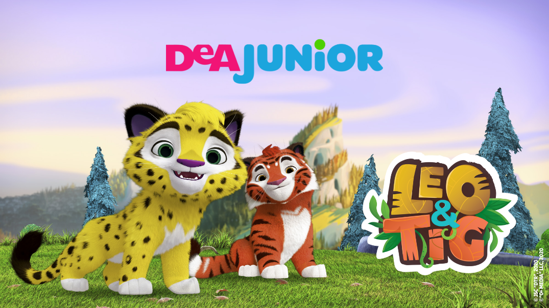 The episodes of the animated series Leo&Tig launch on the Italian channel DeA Junior image