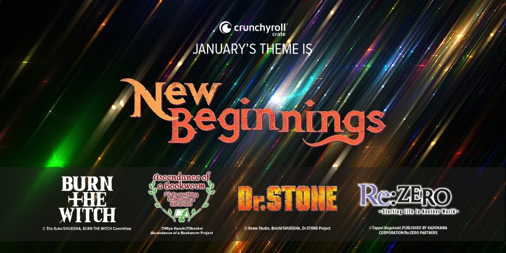 Celebrate New Beginnings With The January Crunchyroll Crate! image