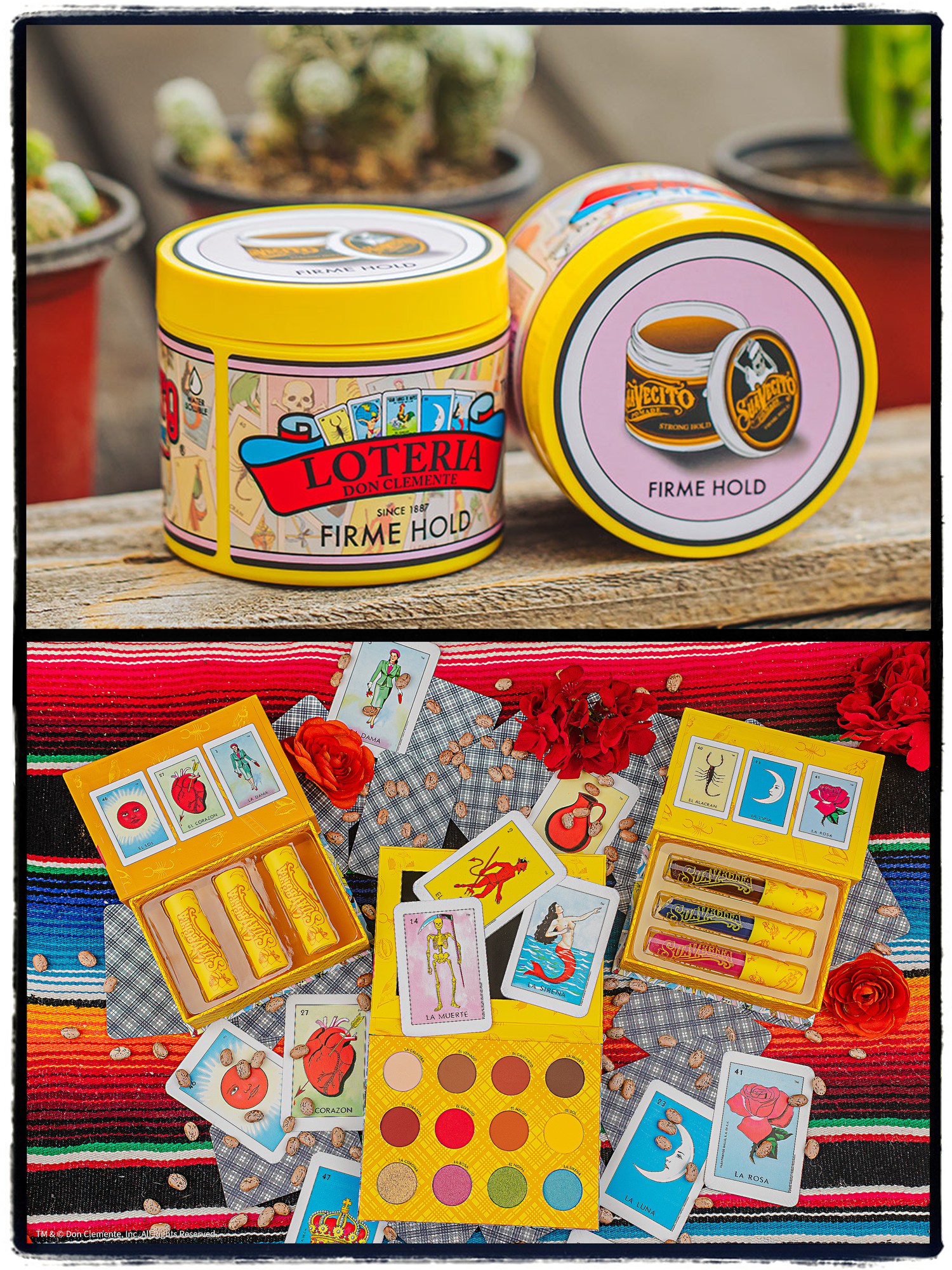Loteria® Extends Licensing Program into Hair and Beauty with Suavecito® Collaboration image
