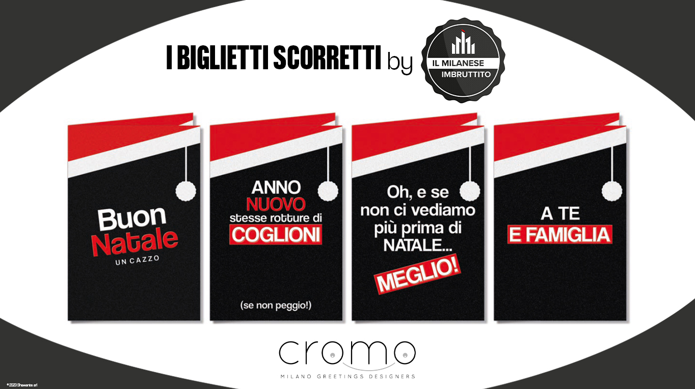 Cromo Brings the Unique Humor of Il Milanese Imbruttito to Its Greeting Cards image