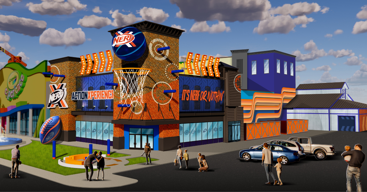 Updated Site Plans Approved for Crayola Experience and Nerf Action Xperience image