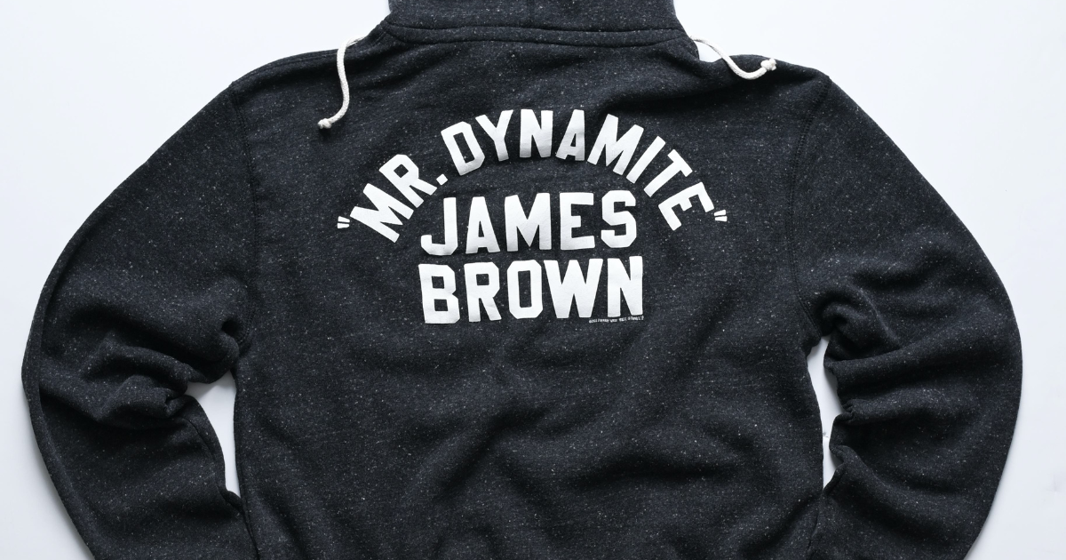 New Capsule Apparel Collection from Perryscope Productions and Roots of Fight Collab Celebrates James Brown’s Never-Before-Heard Recording “We Got to Change” image