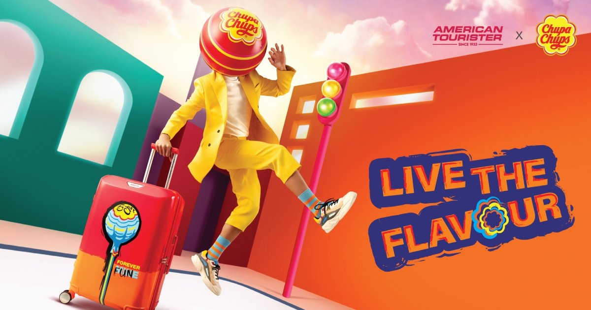 Chupa Chups and American Tourister Rocking the Sweet Travel Collection image