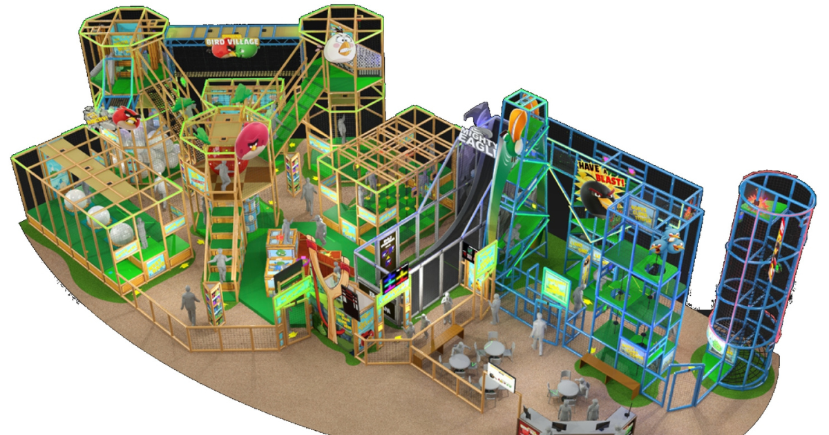 Iplayco and Angry Birds Team Up for Interactive and Gamified Atractions image