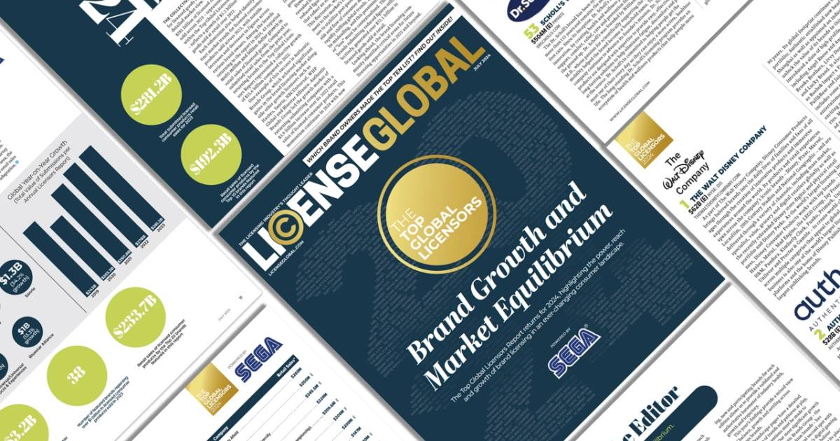 Disney, Authentic Brands Group, Hasbro Rank Top on Global Licensors Report, Highlighting Resilience of Brand Licensing Industry image